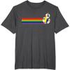 image:imageStar Wars BB8 Rainbow TShirtDark Heather Grey