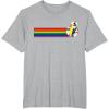 image:imageStar Wars BB8 Rainbow TShirtHeather Grey