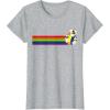 image:imageStar Wars BB8 Rainbow TShirtHeather Grey