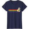 image:imageStar Wars BB8 Rainbow TShirtNavy Blue
