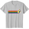 image:imageStar Wars BB8 Rainbow TShirtSilver Grey
