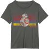 image:imageStar Wars BB8 Retro Stripes Episode 7 Graphic TShirtAsphalt Grey