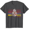 image:imageStar Wars BB8 Retro Stripes Episode 7 Graphic TShirtDark Heather Grey