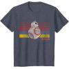 image:imageStar Wars BB8 Retro Stripes Episode 7 Graphic TShirtHeather Blue