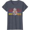 image:imageStar Wars BB8 Retro Stripes Episode 7 Graphic TShirtHeather Blue