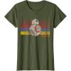 image:imageStar Wars BB8 Retro Stripes Episode 7 Graphic TShirtOlive Green
