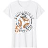 image:imageStar Wars BB8 Rollin Into My 5th Birthday Portrait TShirtWhite