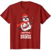image:imageStar Wars BB8 Seasons Greetings Droids Holiday TShirtCranberry Red