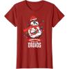 image:imageStar Wars BB8 Seasons Greetings Droids Holiday TShirtCranberry Red