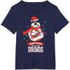 image:imageStar Wars BB8 Seasons Greetings Droids Holiday TShirtNavy Blue