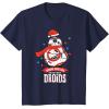 image:imageStar Wars BB8 Seasons Greetings Droids Holiday TShirtNavy Blue