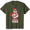 image:imageStar Wars BB8 Seasons Greetings Droids Holiday TShirtOlive Green