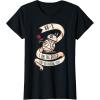 image:imageStar Wars BB8 Tattoo Style Valentines Day TShirtBlack
