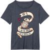 image:imageStar Wars BB8 Tattoo Style Valentines Day TShirtHeather Blue