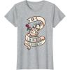 image:imageStar Wars BB8 Tattoo Style Valentines Day TShirtHeather Grey
