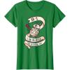 image:imageStar Wars BB8 Tattoo Style Valentines Day TShirtKelly Green