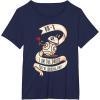image:imageStar Wars BB8 Tattoo Style Valentines Day TShirtNavy Blue