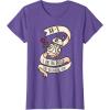 image:imageStar Wars BB8 Tattoo Style Valentines Day TShirtPurple Heather