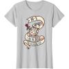 image:imageStar Wars BB8 Tattoo Style Valentines Day TShirtSilver Grey