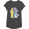 image:imageStar Wars Best Droids For the Hunt Easter TShirtDark Heather Grey