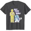 image:imageStar Wars Best Droids For the Hunt Easter TShirtDark Heather Grey