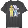 image:imageStar Wars Best Droids For the Hunt Easter TShirtDark Heather Grey