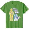 image:imageStar Wars Best Droids For the Hunt Easter TShirtGrass Green