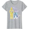 image:imageStar Wars Best Droids For the Hunt Easter TShirtHeather Grey