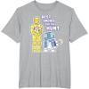 image:imageStar Wars Best Droids For the Hunt Easter TShirtHeather Grey