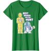 image:imageStar Wars Best Droids For the Hunt Easter TShirtKelly Green