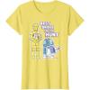 image:imageStar Wars Best Droids For the Hunt Easter TShirtLemon Yellow