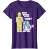 image:imageStar Wars Best Droids For the Hunt Easter TShirtPurple
