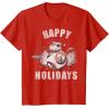 image:imageStar Wars Christmas BB8 amp Porgs Happy Holidays TShirtRed