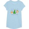 image:imageStar Wars Christmas Ewokin Around The Christmas Tree TShirtBaby Blue