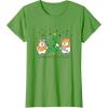 image:imageStar Wars Christmas Ewokin Around The Christmas Tree TShirtGrass Green