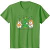 image:imageStar Wars Christmas Ewokin Around The Christmas Tree TShirtGrass Green