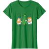 image:imageStar Wars Christmas Ewokin Around The Christmas Tree TShirtKelly Green