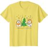 image:imageStar Wars Christmas Ewokin Around The Christmas Tree TShirtLemon Yellow