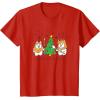 image:imageStar Wars Christmas Ewokin Around The Christmas Tree TShirtRed