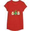 image:imageStar Wars Christmas Ewokin Around The Christmas Tree TShirtRed