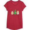 image:imageStar Wars Christmas Ewokin Around The Christmas Tree TShirtRed Heather