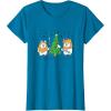 image:imageStar Wars Christmas Ewokin Around The Christmas Tree TShirtSapphire Blue