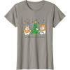 image:imageStar Wars Christmas Ewokin Around The Christmas Tree TShirtSlate Grey