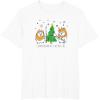 image:imageStar Wars Christmas Ewokin Around The Christmas Tree TShirtWhite