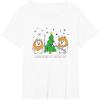 image:imageStar Wars Christmas Ewokin Around The Christmas Tree TShirtWhite