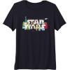 image:imageStar Wars Christmas Logo Holiday Celebration Premium Triblend TShirtNavy Blue