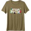 image:imageStar Wars Christmas Logo Holiday Celebration Premium Triblend TShirtOlive Green