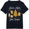 image:imageStar Wars Christmas Silent Night Jedi Knight Gingerbread TShirtBlack
