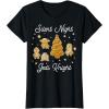 image:imageStar Wars Christmas Silent Night Jedi Knight Gingerbread TShirtBlack
