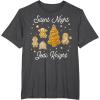 image:imageStar Wars Christmas Silent Night Jedi Knight Gingerbread TShirtDark Heather Grey